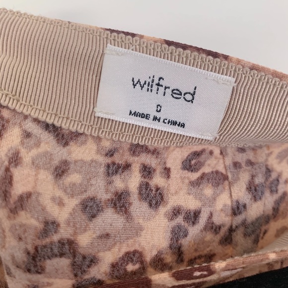 Aritzia Wilfred Midi Skirt: Prima/Tawny - Picture 4 of 5